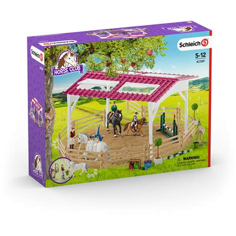 Schleich Horse Club, Riding School with Horses and Riders Toy Figure - Walmart.com - Walmart.com