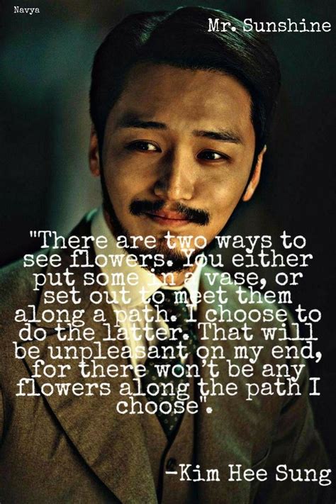 Kdrama Quotes Mr Sunshine Mr Sunshine Quotes | Kdrama quotes, Sunshine ...