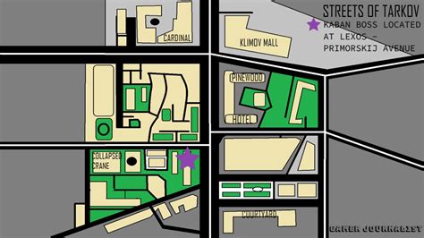 Escape from Tarkov Streets Map Guide - Extraction Points and Boss Guide