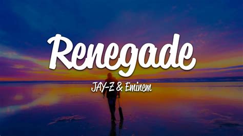 JAY-Z - Renegade (Lyrics) ft. Eminem - YouTube