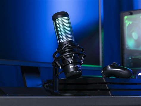 HyperX QuadCast S - USB microphone with RGB illumination