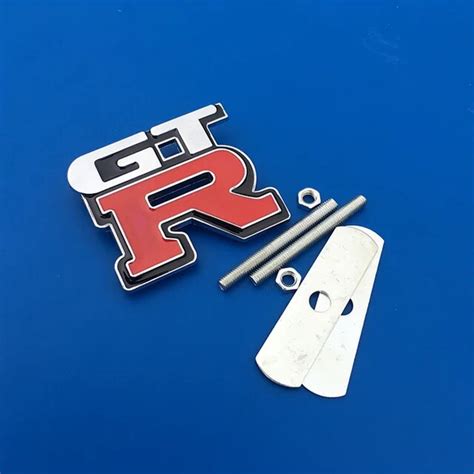 GTR Metal Chrome 3D Car Emblem Badge GTR Car Sticker GTR Metal Sticker Car Styling Insignia Gtr ...