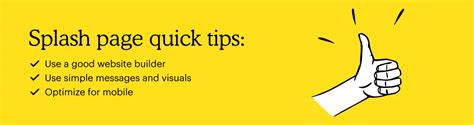 Splash Page Examples: How To Make Your Own | Mailchimp