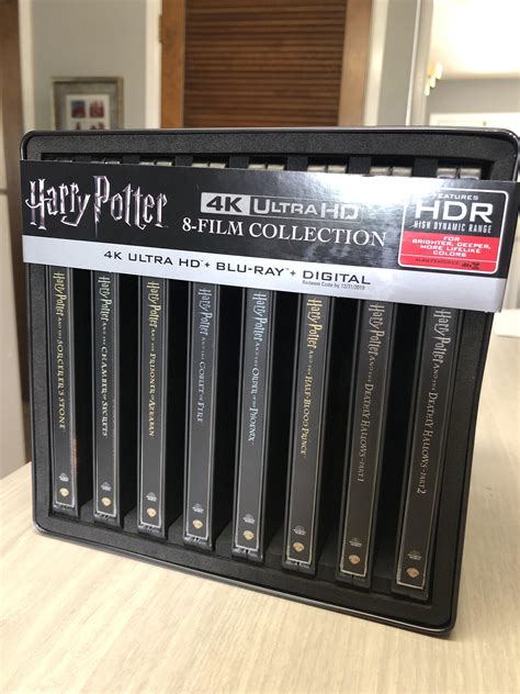 Just got the most beautiful 4K Steelbook 8 movie collection : r/harrypotter