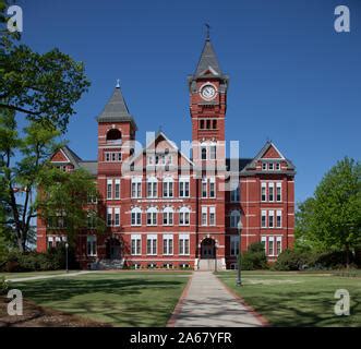 Alabama Auburn,Auburn University Samford Hall Clock Tower ...