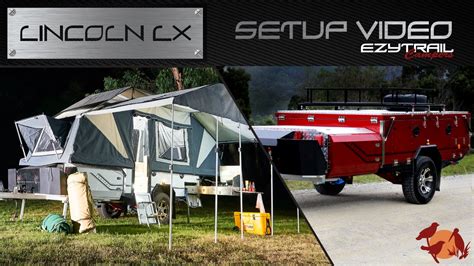 Ezytrail Campers Lincoln LX Setup Guide - YouTube