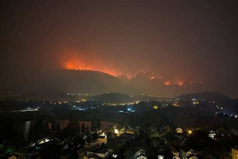 Colder morning keeps West Kelowna’s McDougall Creek wildfire activity ...