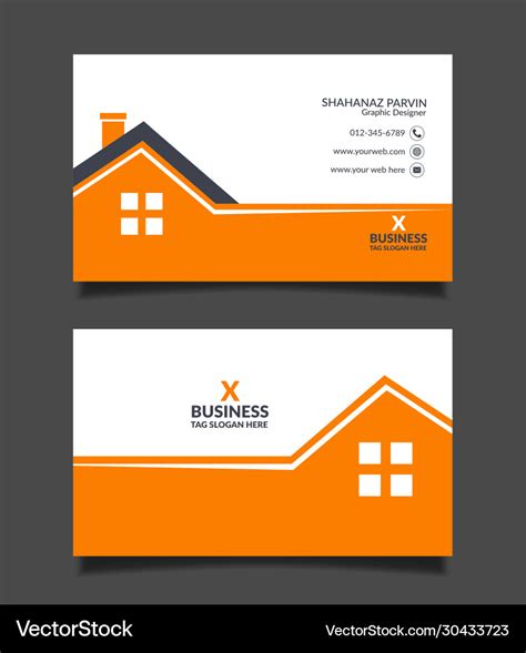 Real Estate Business Cards Templates Free