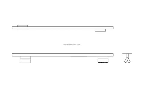 Magnetic Track Light - Free CAD Drawings