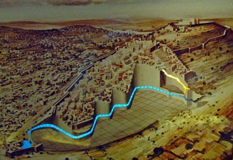 www.gihonmystery.com - cut through mountain on which City of David is ...