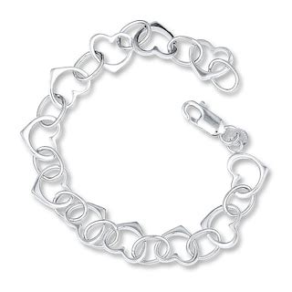 Heart Bracelet Sterling Silver | Jared