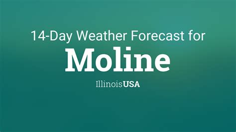 Moline, Illinois, USA 14 day weather forecast