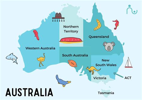 Australian States And Territories Worksheet