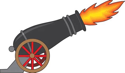 ᐈ Cannon cartoon stock images, Royalty Free cannon illustrations ...