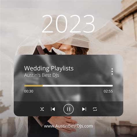 2024 Wedding Playlist Songs | Austin's Best DJs & Photo Booths