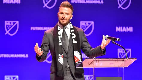 David Beckham Has Named His MLS Franchise Inter Miami