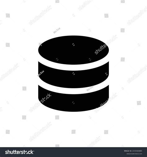 Server Database Icon Vector Graphic Illustration Stock Vector (Royalty ...