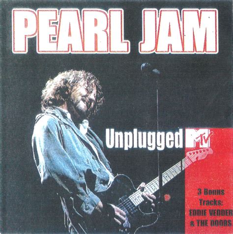 Pearl Jam – Unplugged MTV (2001, CD) - Discogs