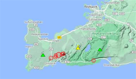 Volcanes en la Península de Reykjanes, Islandia: info y noticias