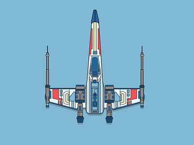 Star Wars - X Wing by Mohamed Anzar on Dribbble