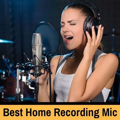 Best Microphone For Singing At Home (And Recording Vocals)