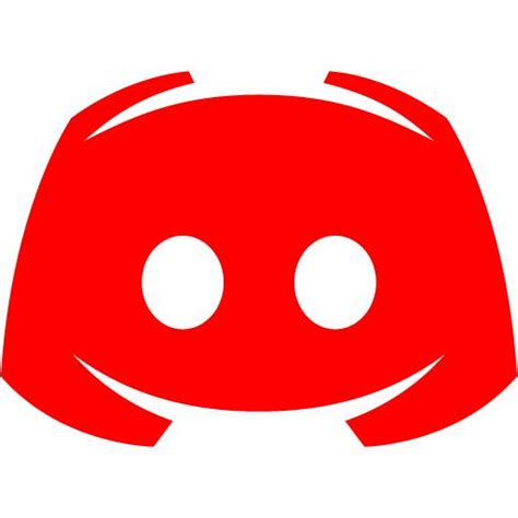 Red discord 2 icon - Free red site logo icons