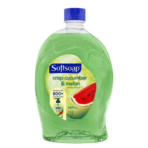 Softsoap Liquid Hand Soap Refill, Crisp Cucumber and Melon – 56 oz ...