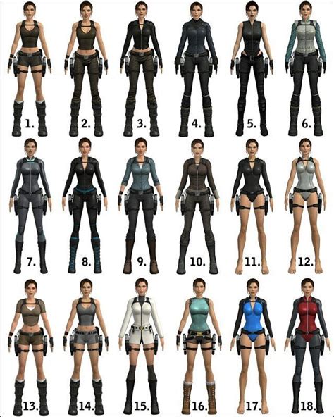 Tomb raider lara croft outfits - pslockq