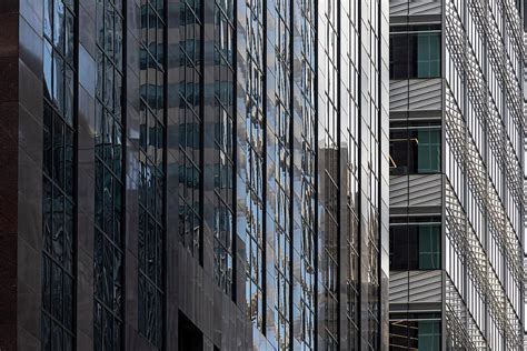 Reflective Glass and Metal Architecture NYC 2 Photograph by Robert Ullmann - Fine Art America