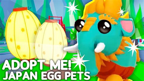 All Japan Egg Pets In Adopt Me Egg Update! Roblox Adopt Me 12 New Pets ...