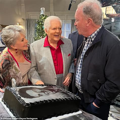 Days of Our Lives alum Bill Hayes celebrates his 98th birthday on the Burbank set of the soap ...