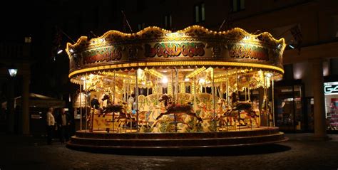 Alan in Belfast: Photographing a Carousel at night … nightmares