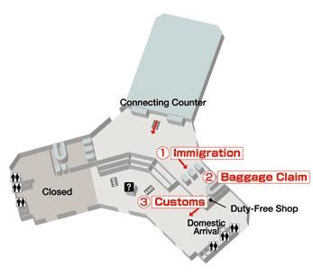 Noi Bai international airport map | Vietnam visa on entry