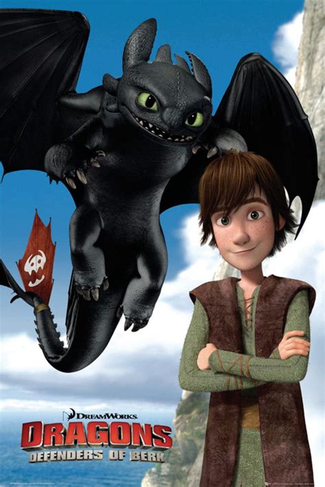 Dragons Toothless - Official Poster | How to train your dragon, How train your dragon, Dragon ...