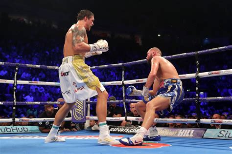 Video: Oleksandr Usyk violently knocks out Tony Bellew, remains ...