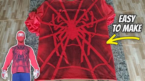 The HUMAN SPIDER Shirt / DIY Spider-Man Homemade Costume (Tobey Maguire) - YouTube