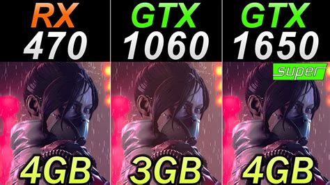 RX 470 (4GB) Vs. GTX 1060 (3GB) Vs. GTX 1650 Super | 30 Games ...