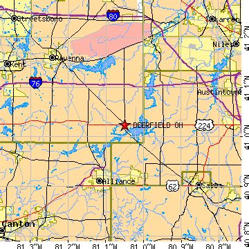 Deerfield, Ohio (OH) ~ population data, races, housing & economy