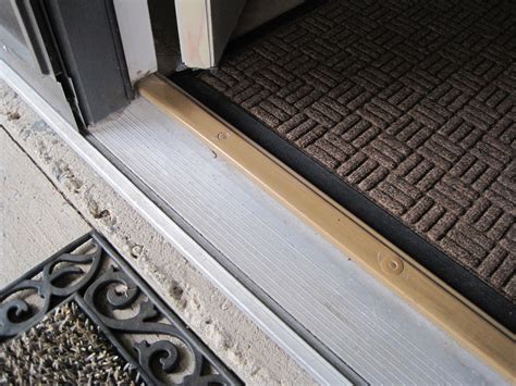 exterior - Replace Door Threshold Saddle - Home Improvement Stack Exchange