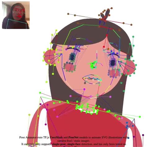 [P] Pose Animator: SVG animation tool using real-time human perception TensorFlow.js models ...