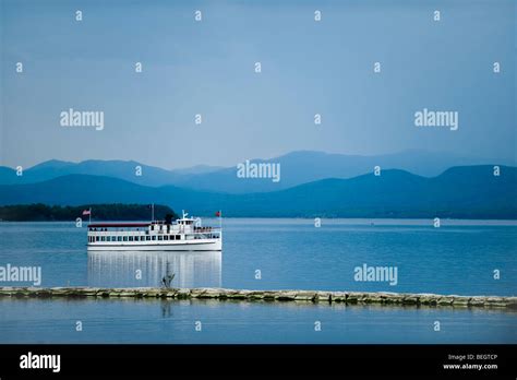 Lake Champlain Ferry, Burlington, Vermont Stock Photo - Alamy