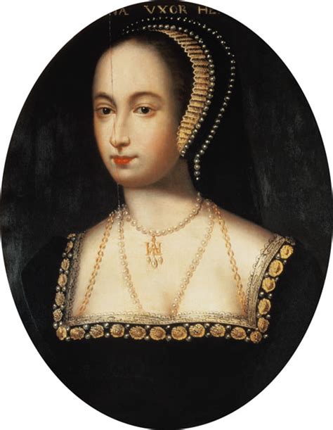 Portrait of Anne Boleyn (c.1507-36) - English School as art print or hand painted oil.