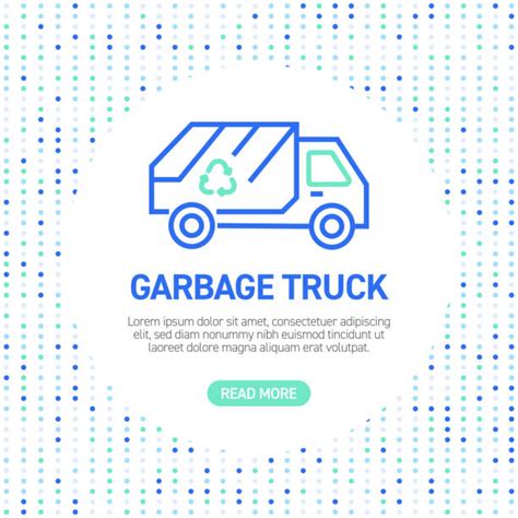 240+ Garbage Truck Outline Stock Illustrations, Royalty-Free Vector ...