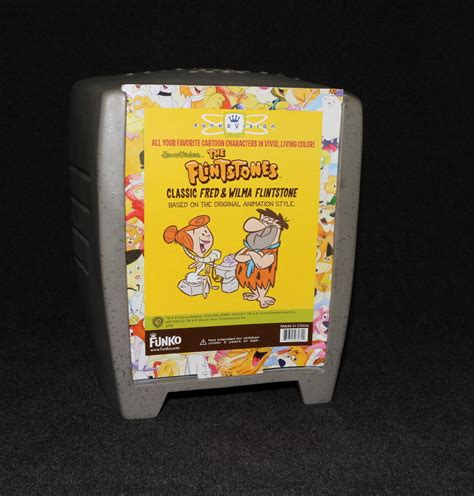 Hanna Barbera Flintstones 2008 Funko Funkovision LE 1,500 Fred Wilma TV ...