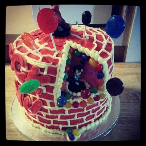 Wreck It Ralph Party Cake | Candy cakes, Party cakes, Cake