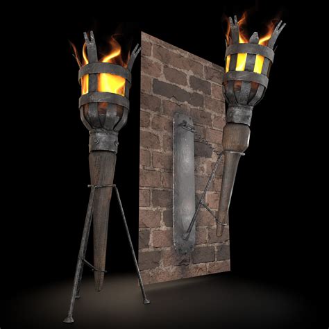 ArtStation - Medieval Torches