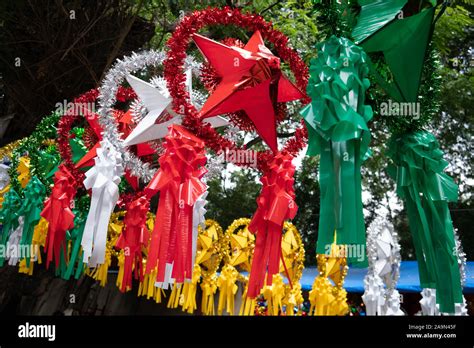 Philippine Christmas decorations known as a Parol Stock Photo - Alamy