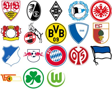 Bundesliga teams by Logo (2021-2) Quiz - By eyes355