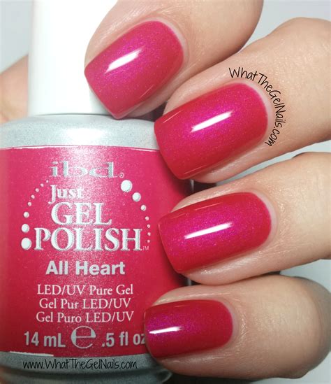 4 Pink IBD Just Gel Nail Polish Colors