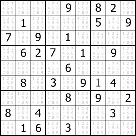 Printable Sudoku 4 Per Page Blank - Printable Sudoku Free